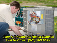 ac and heater repair in danville, ca